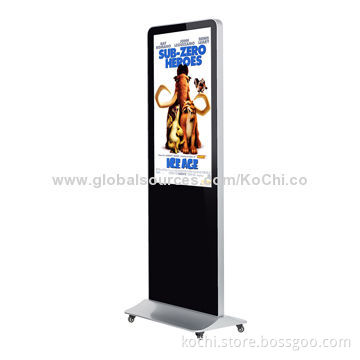 26-65-inch advertising player, floor stand, digital HD LCD touch-display digital photo frame, video
